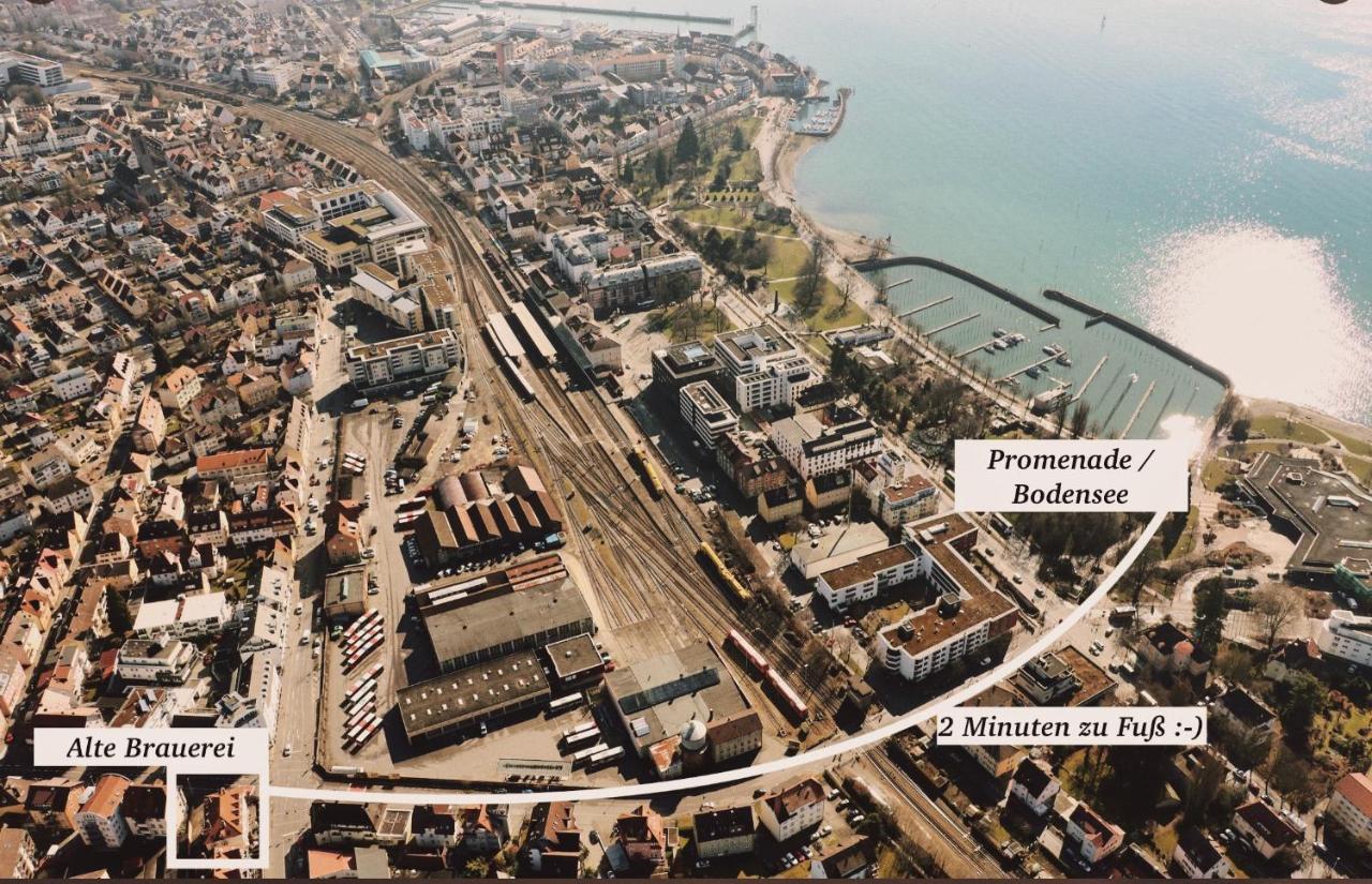Fewo Braustube Alte Brauerei Friedrichshafen Luaran gambar